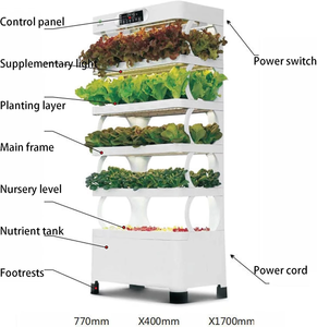 Lampe de culture hydroponique à LED pour famille système de culture hydroponique intérieur armoire de plantation pour <span class=keywords><strong>salade</strong></span> de laitue - Product Image 6