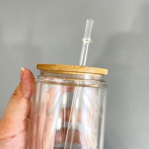 Verre à bière double paroi en forme de canette de 12 oz avec paillettes et effet boule à neige, idéal pour la sublimation et le vinyle – Expédition depuis l'entrepôt américain - Product Image 4