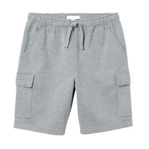 Custom Logo Streetwear Man Cargo Shorts Zwart Puur Katoen Plus Size Boxershort Voor Heren