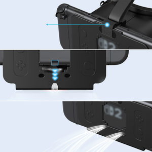 Gafas <span class=keywords><strong>3D</strong></span> para <span class=keywords><strong>Nintendo</strong></span> Switch 2, Auriculares VR, Gafas para Switch2, Accesorios para Consola, Distancia Pupilar Ajustable - Product Image 6
