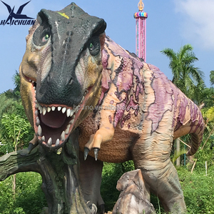 Décoration d'Halloween Big Animatronics Créatures préhistoriques Dinosaurios Modèles 3D Dinosaure réaliste grandeur nature pour l'extérieur - Product Image 5
