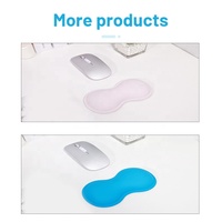 Tapis de souris ergonomique en gel de qualité avec repose-poignet, tapis de bureau personnalisé en mousse à mémoire de forme, motif dessin animé pour le bureau et la maison