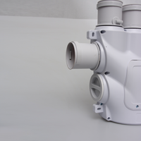 Boîte de distribution d'air ABS 1 à 7 voies pour connexion de tube PE, ventilation d'air frais, système ERV HRV
