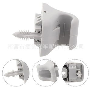 Clip para Visera de Sol Hyundai 85235-B1000, Sujetador de Nylon para Elantra, Sonata, Tarando - Product Image 5