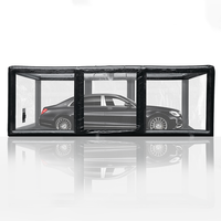 Garage de voiture gonflable transparent PVC Portable Commercial bâche de voiture gonflable salon commercial abri de voiture gonflable Capsule tente