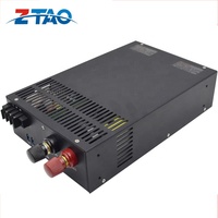 Alimentation à découpage S-3000W sortie unique 48v 40amp 2000w 2500w 3000w dc haute tension 3000w 48vdc pour lumière led et cctv 24v