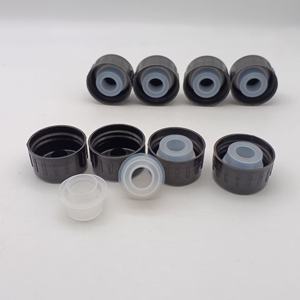 Gran oferta de alta calidad, tapón de rosca redondo de plástico para té de aceite de 30mm para envasar botellas de aceite de oliva con forro de plástico y volquete - Product Image 5