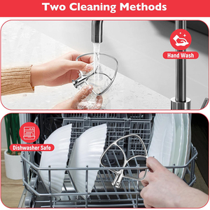 Accesorios Personalizados para Batidoras, Batidor Plano de Acero Inoxidable para Batidoras <span class=keywords><strong>KitchenAid</strong></span> de 4.5-5 Qt con Cabezal Inclinable - Product Image 5