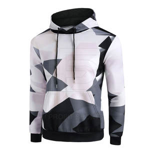 Sweats à capuche par sublimation de haute qualité pour hommes Design personnalisable Fabriqué au Pakistan Saison automne hiver Tailles 3XL 6XL Tissu polaire - Product Image 2