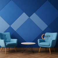 Panneaux acoustiques insonorisants écologiques et ignifuges de 9 mm pour salon, utilisation extérieure, panneaux muraux absorbants le son, améliorent l'espace