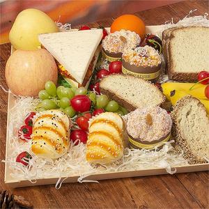 Hình Chữ Nhật Bằng Gỗ Phục Vụ Khay Trái Cây Thực Phẩm Tấm Gỗ Mỏng <span class=keywords><strong>Container</strong></span> Cho Thực Phẩm Tre Món Ăn Tấm Pho Mát Phân Hủy Sinh Học Thực Phẩm Khay - Product Image 3