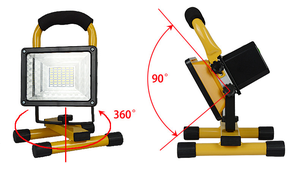 <span class=keywords><strong>LED</strong></span> 36W 50W portátil Recarga Outdoor impermeável Pesquisa Trabalho Luz Para Trabalhar Emergência Segurança Spot Engineer Pesca SOS