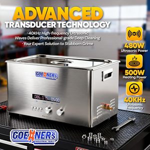 Nettoyeur à ultrasons pour bijoux, pièces de laboratoire, montres et <span class=keywords><strong>lunettes</strong></span> 60W-500W 2L/3L/15L/22L en option - Product Image 1