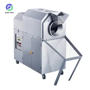 Small Chili Sesame Groundnut Grain Cocoa Roster Cashew Bean Seed Peanut Nut Roast Roaster Machine