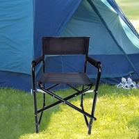 Chaise de direction pliante portable pour l'extérieur Oxford Camping Randonnée Pêche Chasse Siège avec fer métal