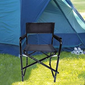 釣りハンティングシート屋外ポータブル折りたたみディレクターチェアオックスフォードキャンプハイキングアイアンメタル付き - Product Image 6