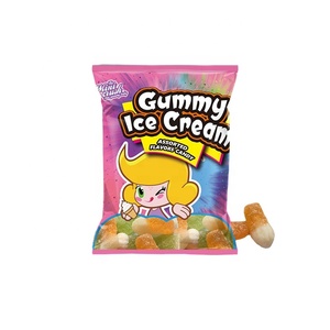 Caramelos de Goma con Sabor a Frutas y Recubiertos de Azúcar, Surtidos, al por Mayor, en Bolsa con Empaque Personalizado, Nutritivos - Product Image 5