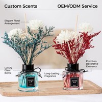 Diffuseur de parfum professionnel OEM 50 ml de luxe avec étiquette privée personnalisée pour les boutiques e-commerce