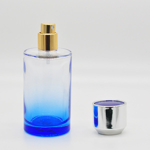 <span class=keywords><strong>50</strong></span> <span class=keywords><strong>ml</strong></span> cilíndrico azul cielo transparente del aerosol de la botella de <span class=keywords><strong>perfume</strong></span> de cristal - Product Image 4