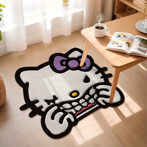 <strong>Hello</strong> <strong>Kitty</strong> <strong>Rug</strong> Custom Shape Print Anime Irregular Kuromi Area <strong>Rug</strong> Polyester Machine Washable Cartoon sanrio <strong>Rug</strong> - Product Image 5