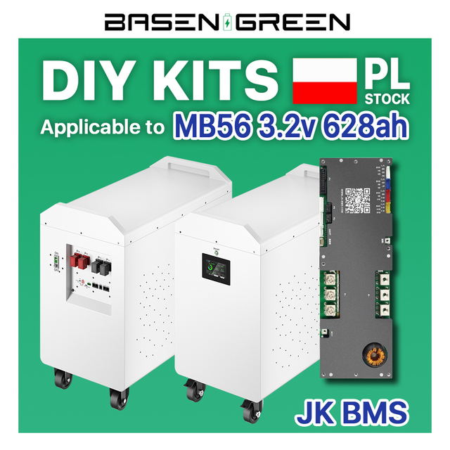 Basen Empty 32kwh Mb56 Diy Box Europe 2026 Trending Product Kit 51.2V 628Ah 600AH Lifepo4 Lithium Battery Case Poland Eu Stock