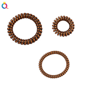 QIYUE haute élastique ligne téléphonique anneau de cheveux cheveux élastique tête corde cheveux accessoires - Product Image 3