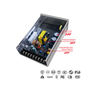 <span class=keywords><strong>Alimentation</strong></span> Électronique Semi-Encapsulée Étanche Bina <span class=keywords><strong>12V</strong></span> 24V 400W <span class=keywords><strong>pour</strong></span> Éclairage Décoratif de Jardin à <span class=keywords><strong>Ruban</strong></span> - Product Image 2
