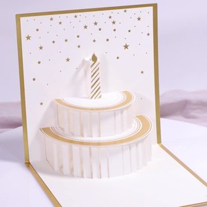 1 pezzo <span class=keywords><strong>di</strong></span> carta <span class=keywords><strong>di</strong></span> <span class=keywords><strong>compleanno</strong></span> Spot 3d <span class=keywords><strong>torta</strong></span> augura ai bambini il giorno <span class=keywords><strong>di</strong></span> Natale biglietto <span class=keywords><strong>di</strong></span> <span class=keywords><strong>auguri</strong></span> <span class=keywords><strong>con</strong></span> la busta - Product Image 3