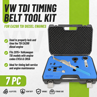 Kit d'outils de calage de distribution pour arbres à cames et vilebrequins, compatible avec les moteurs diesel VW Audi 1.9 2.0 TDI