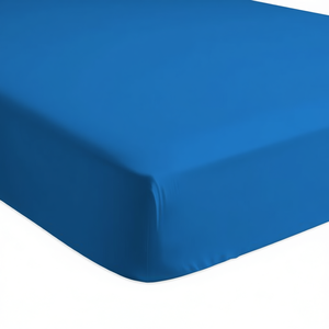 Sábana Ajustable 100% Algodón Color Avio Tamaño King Italiano 180x200cm - Product Image 3