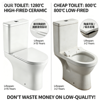WC intelligent et lavabo complet avec sanitaires, ensemble WC et salle de bain complète