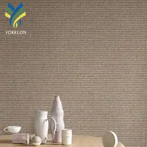 YF-RP1 Wholesale Modern Grey PVC Wall Paper Rolls Wallpaper
