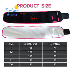 Top One Custom Silver Ion Sport Slim Sweat Belly Waist Trainer Best Weight Loss Tummy Belt for Stomach <b>Power</b> - Product Image 6