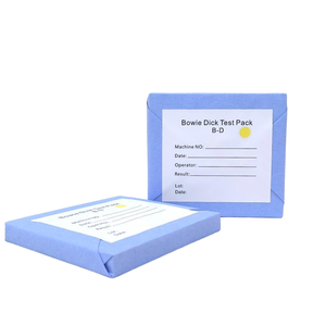 ÇOK SATAN Toptan Tıbbi Kullanım Otoklav Bowie Dick Test Paketi Ağız Hijyeni Kullanıma Hazır Buhar Sterilizasyonu 13 Katmanlı/Paket - Product Image 1