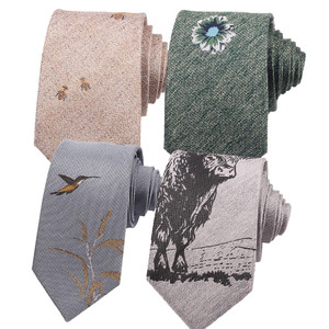 Wholesale 2025 Newest Popular 100% Silk Ties Low MOQ Cost-effective Luxury Jacquard Woven Necktie For Men - Product Image 1