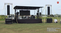 Altavoces Profesionales Activos T.I Pro Audio con Crossover Integrado, Sistema de Sonido Line Array de 10 Pulgadas para Iglesia