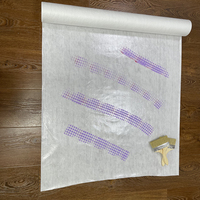 Rouleau de feutre blanc robuste pour peintre, protection auto-adhésive pour sols, décoration, peinture au pistolet et défense des surfaces