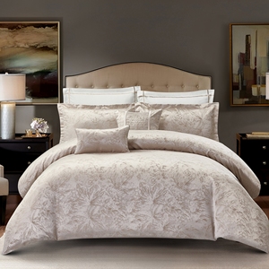 Sang trọng Jacquard làm mát nhà thêu Comforter thiết lập trong một túi - Product Image 6