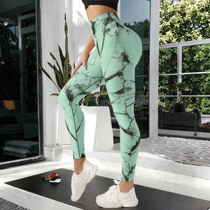 Ensemble de sport actif de haute qualité, combinaison de yoga ajustée, pantalon, leggings, vêtements à taille élastique, livraison directe USA - Product Image 3