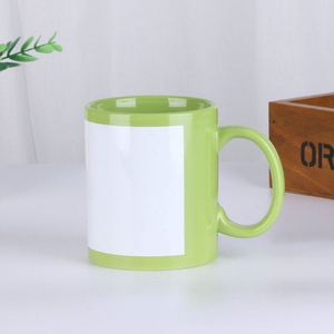 Tasse à café en porcelaine fine personnalisée, imprimée sur mesure, résistante au lave-vaisselle et au micro-ondes, 300-350 ml, avec logo personnalisé, photo imprimée par transfert thermique, mug DIY - Product Image 1