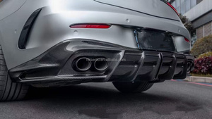 ชุดแต่งคาร์บอนไฟเบอร์แห้ง AE DESIGN สำหรับ Mercedes-Benz CLE53 ประกอบด้วยลิ้นกันชนหน้า คานาร์ด สเกิร์ตข้าง ดิฟฟิวเซอร์หลัง สปอยเลอร์ ผลิตด้วยกระบวนการอบด้วยความร้อนแบบ Autoclave - Product Image 6