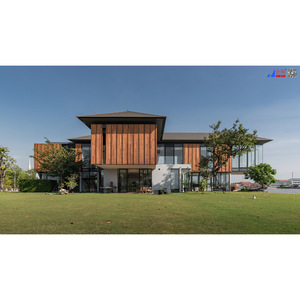 Casa prefabricada HEGE de estructura de acero ligero moderna para residencia de vacaciones - Product Image 4