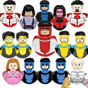 Serie Invincibile Personalizzabile: Omni <span class=keywords><strong>Man</strong></span>, Atom Eve, Monster Girl - Blocchi da Costruzione e <span class=keywords><strong>Action</strong></span> <span class=keywords><strong>Figure</strong></span> da Collezione per Fan - Product Image 1