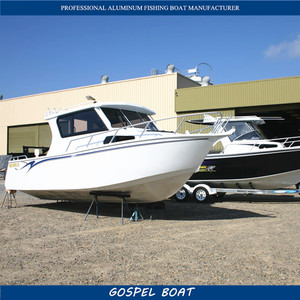 Yacht <span class=keywords><strong>De</strong></span> Luxe En Alliage D'aluminium Bateau <span class=keywords><strong>De</strong></span> Pêche avec Siège Rabattable pour L'australie - Product Image 1