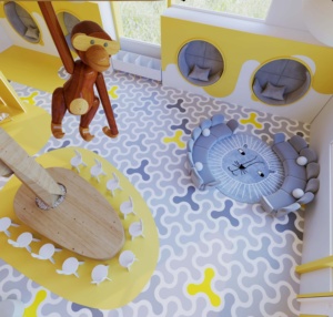 Desain Interior Kamar Bayi Kayu Kreatif, Perlengkapan Penitipan Anak Custom, Perabot Anak, Dekorasi Furnitur Sekolah PAUD - Product Image 5