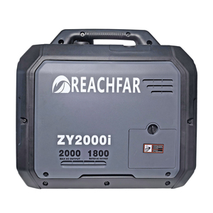 เครื่องกำเนิดไฟฟ้า 2000W น้ำมันเบนซิน สตาร์ทอัตโนมัติ/รีโมท สตาร์ท เงียบ พกพาสะดวก กันน้ำ โหมดประหยัดพลังงาน AC230V น้ำหนักเบา ZY2000i กำลังไฟสูง 2000W - Product Image 5