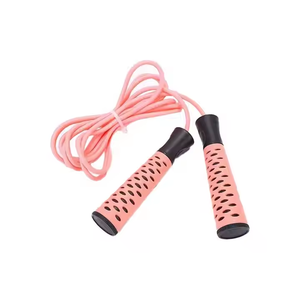 Poignées antidérapantes <span class=keywords><strong>Corde</strong></span> <span class=keywords><strong>à</strong></span> <span class=keywords><strong>sauter</strong></span> réglable <span class=keywords><strong>avec</strong></span> fil d'acier Perdre du poids <span class=keywords><strong>Corde</strong></span> <span class=keywords><strong>à</strong></span> <span class=keywords><strong>sauter</strong></span> - Product Image 3