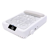 Extracteur de poussière pour salon de manucure en plastique écologique – Idéal pour salons de manucure, usage domestique, polissage et ponçage