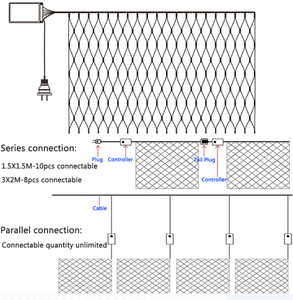 Al aire libre de <span class=keywords><strong>LED</strong></span> lámparas de luces de hadas para Navidad San Valentín boda casa jardín decoración fiesta - Product Image 2