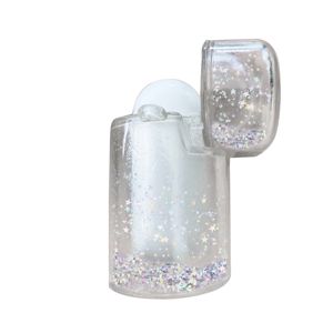 Étui pour écouteurs à paillettes liquides pour Apple <span class=keywords><strong>AirPods</strong></span> QuickSand lumineux en plastique transparent couverture rigide nouveauté idée cadeau - Product Image 6